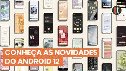 Conheça as novidades do Android 12