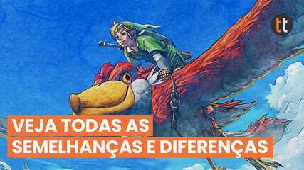 ZELDA SKYWARD SWORD e BREATH OF THE WILD: Te ajudamos a escolher qual jogar!