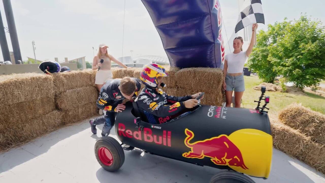 VOANDO BAIXO: Pilotos da RBR e da RB se aventuram no Ladeira Abaixo em Montreal