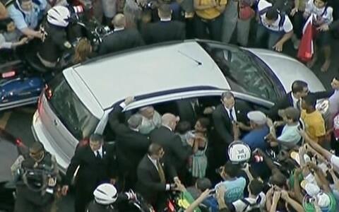 Papa Francisco agradece acolhida no Rio de Janeiro