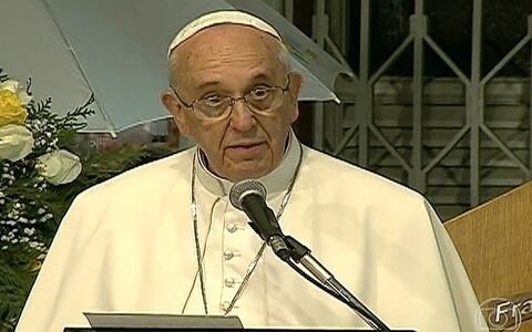 Papa reitera posição da Igreja quanto ao uso de drogas em hospital no Rio