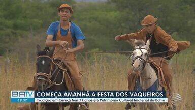 Começa amanhã a festa dos vaqueiros - Tradição em Curaçá tem 71 anos e é Patrimônio Cultural Imaterial da Bahia.