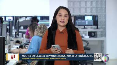 Mulher que estava sendo mantida em cárcere privado pelo marido é resgatada - Conforme a polícia, o caso começou a ser investigado após os familiares da vítima relatarem que haviam perdido o contato com a mulher, que estava na região de Espinosa.