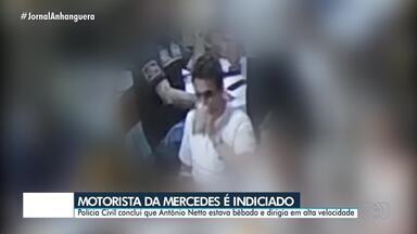 Motorista de Mercedes é indiciado por homicídio doloso após atropelar vigilante, diz PC - Antonio Netto foi indiciado pela Polícia Civil por homicídio doloso com dolo eventual após atropelar e matar um vigilante na GO-020.