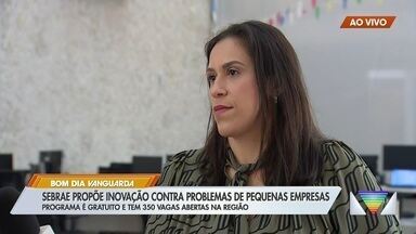 Sebrae propõe inovação contra problemas de pequenas empresas - Confira a matéria do Bom Dia Vanguarda.