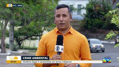 Operação contra extração ilegal de madeira em região de voçorocas é realizada pela PF - O repórter Ronayr Ferreira fala sobre o assunto na manhã desta quinta-feira (11) no Bom Dia Mirante.