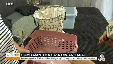 Como manter a casa organizada e de maneira agradável? Personal dá dicas no JRR1 - A organização vai além da estética, ajuda a manter a nossa mente e o bem-estar em equilíbrio... e vamos concordar, nada melhor que chegar em casa após um dia de trabalho e estar tudo no lugar, né? A Personal Organizer, Neiliane Carvalho, dá dicas importantes de organização.