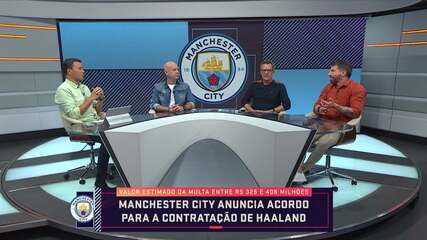 Seleção analisa a contratação de Haaland pelo Manchester City