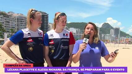 Francesas falam sobre expectativa para Campeãs da Areia