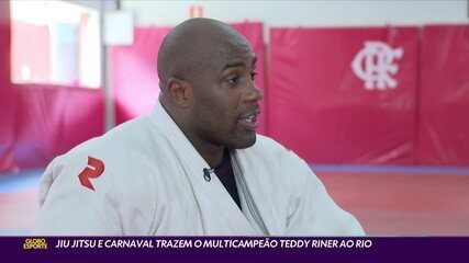 Jiu Jitsu e carnaval trazem o multicampeão Teddy Riner ao Rio