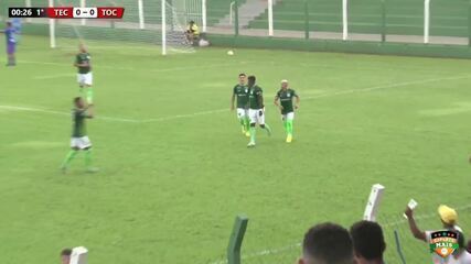 Veja os gols da vitória do Tocantinópolis em cima do Tocantins