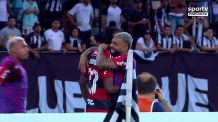 Botafogo 1 x 2 Flamengo - Gols - 22ª rodada do Brasileirão 2023