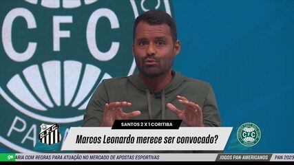 Carlos Eduardo Lino sobre projeção de Marcos Leonardo na Seleção Brasileira: "Corre o risco de queimar um talento fora do comum"