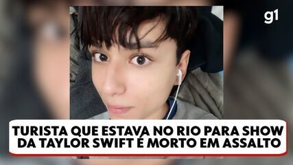 Turista que estava no Rio para show da Taylor Swift é morto em assalto