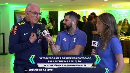 Dorival: "O torcedor será o primeiro convocado para recuperar a Seleção"