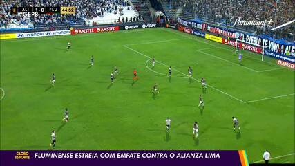 Libertadores 2024: Fluminense estreia com empate contra o Alianza Lima