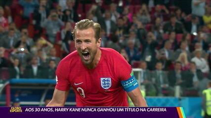 Aos 30 anos, Harry Kane nunca ganhou um título na carreira