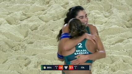 Bárbara Seixas/Carol Solberg (BRA) 2 x 1 Gottardi/Menegatti (ITA) | Pontos Finais | Etapa de Tepic do Circuito Mundial de vôlei de praia