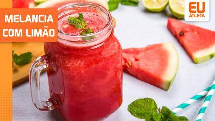 Receita de suco de melancia com limão; aprenda a fazer