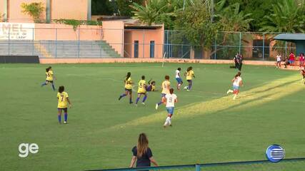 Os gols de Tiradentes-PI 1 x 2 Paysandu, pela Série A3 do Campeonato Brasileiro Feminino