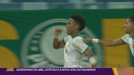 Estêvão chama atenção e vira nova joia do Palmeiras