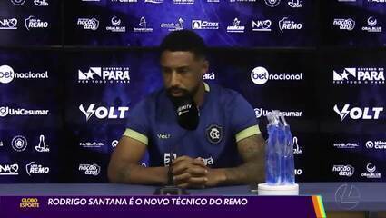 Rodrigo Santana é o novo técnico do Remo. Leão encara o Náutico pela Série C