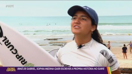 Sophia Medina quer escrever a própria história no Surfe