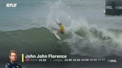 John John Florence consegue um 10.00 de forma unânime na semifinal em El Salvador