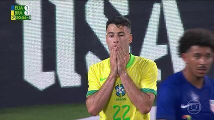 Estados Unidos 1 x 1 Brasil | Melhores momentos | Amistoso internacional