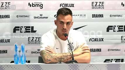 Veja a coletiva do goleiro do Corinthians, Matheus Donelli, após o empate com o Athletico