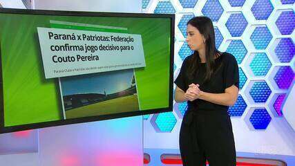 Paraná Clube terá jogo decisivo contra o Patriotas no Couto Pereira