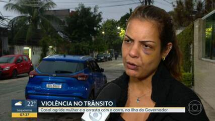 Professora é agredida por casal após discussão de trânsito