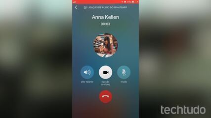 WhatsApp: como alternar entre chamada de voz e vídeo no iPhone