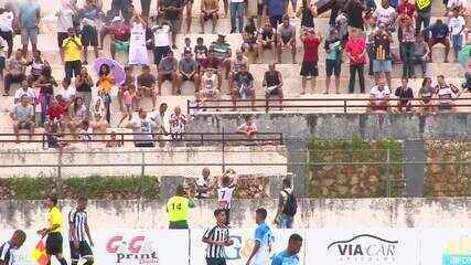 Gols de Sobradinho 3 x 0 Capital, pela 1ª rodada do Candangão