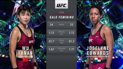 UFC Holloway x Kattar - Wu Yanan x Joselyne Edwards