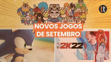 Confira os principais LANÇAMENTOS DE JOGOS em setembro!