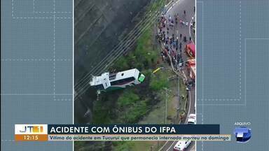 Morre vítima de acidente envolvendo ônibus do IFPA - Vítima morreu no domingo (9).