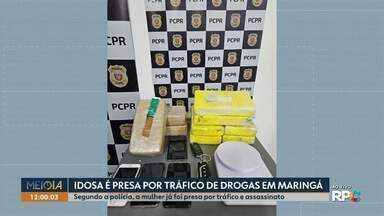 Descoberta de laboratório de drogas e prisão de idosa mobilizam polícia em Maringá - Exibido em 28 de junho de 2024.