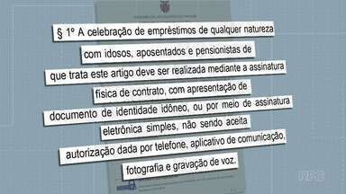 Assinatura será exigida em empréstimos para idosos - Exibido em 28 de junho de 2024.