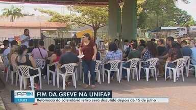 Chega ao fim a greve de professores e técnicos-administrativos da Unifap - Chega ao fim a greve de professores e técnicos-administrativos da Unifap.