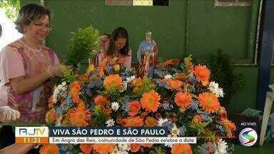 Comunidade São Pedro celebra o dia do santo em Angra dos Reis - Guardião das portas do céu é também considerado o protetor das viúvas e dos agricultores.