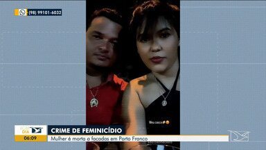 Mulher é morta a facadas em Porto Franco - Segundo a polícia, o principal suspeito é o marido da vítima, que não foi encontrado até o momento.