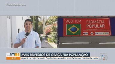 Lista de remédios gratuitos fornecidos nas farmácias populares conta com aumento - A partir de hoje Farmácia Popular tem remédios para Parkinson, colesterol e rinite.