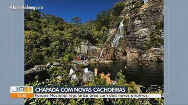 Parque Nacional da Chapada dos Veadeiros regulariza área com duas novas cachoeiras - Dois novos atrativos foram regularizados no parque.