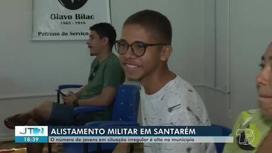 Número de jovens em situação irregular com o serviço militar é alto em Santarém - Saiba mais na reportagem a seguir.