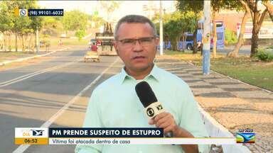 Home é preso suspeito de estupro em Santa Luzia, no MA - O repórter Erisvaldo Santos fala sobre o assunto na manhã desta quinta-feira (11) no Bom Dia Mirante.