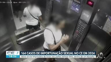 Ceará registra 164 casos de importunação sexual em 2024 - Confira mais notícias em g1.globo.com/ce