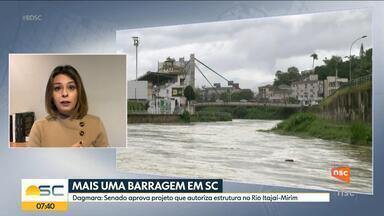 Dagmara Spautz comenta sobre a criação de mais uma barragem em SC - Senado aprovou projeto que autoriza estrutura no Rio Itajaí-Mirim