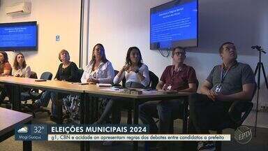 CBN, g1 e acidade ON realizarão debate em pool entre candidatos a prefeito de Hortolândia - Reunião para definir regras aconteceu nesta quarta-feira (7).