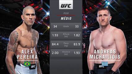 UFC 268 - Alex Poatan x Andreas Michailidis